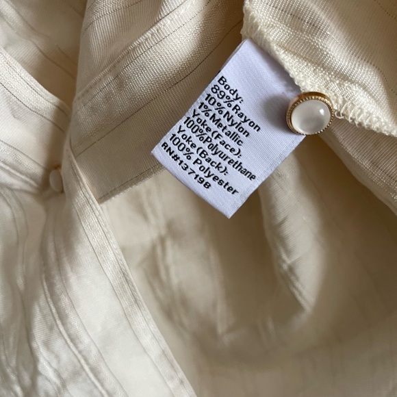 The Bright Side by Rocky Barnes Western Boyfriend Shirt - Cloud - Picture 4 of 10